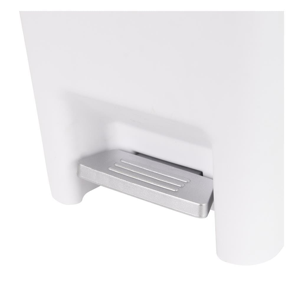 SQUARE DUSTBIN PEDAL ACCO COCO G1830-W 10L
