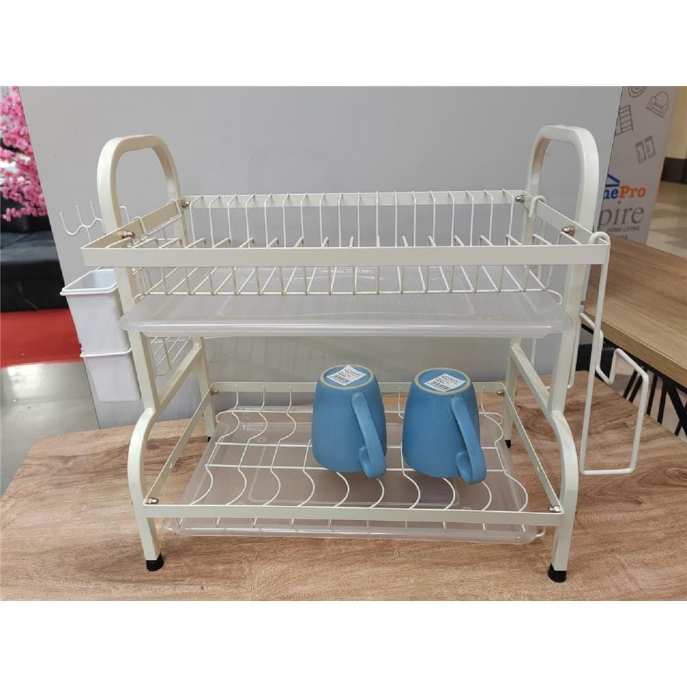 DISH DRAINER KECH MODISH 42X25X42CM YS20634MPWHITE WHITE
