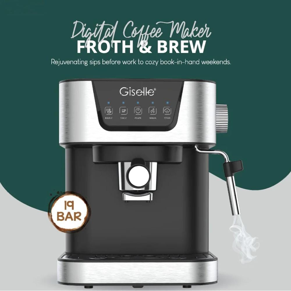 GISELLE ESPRESSO MACHINE KEA0332FS 1050WATT 1.5LITER WITH FILTER