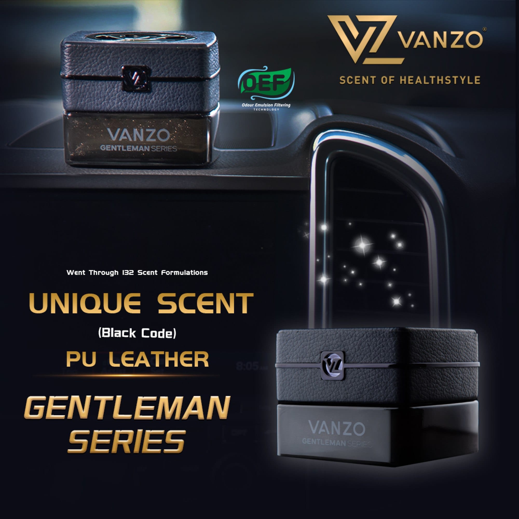 VANZO GENTLEMAN 2255 BLACK CODE 70ML
