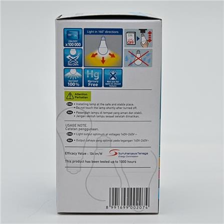 PANASONIC LED BULB NEO 15W E27 COOL DAYLIGHT LDAHV15DH7AM/9AM