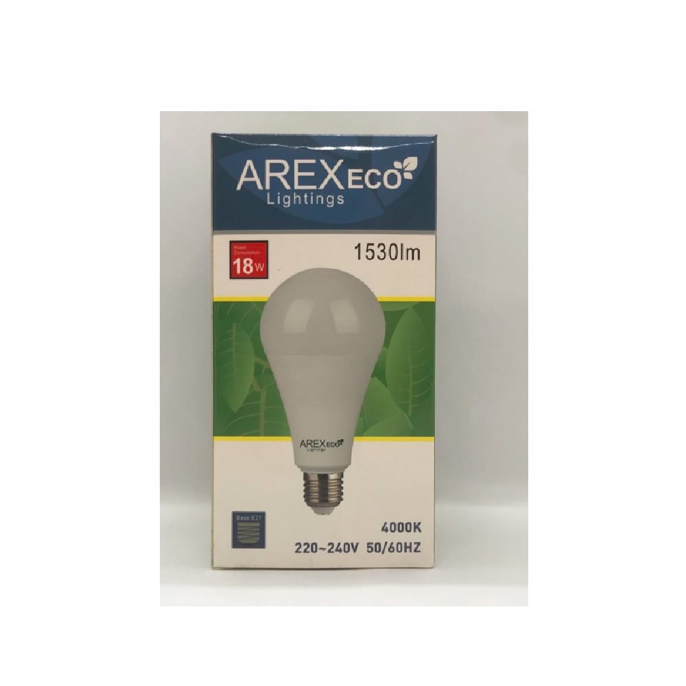 LED A75 ECO 18W 4000K COOL DAYLIGHT E27 LEDE18C27 AREX