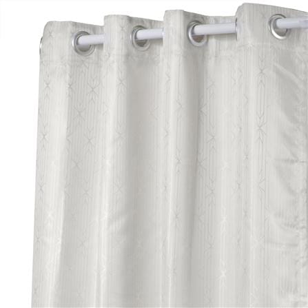 HLS CURTAIN EYELET GAROS UV 135X220CM CREAM