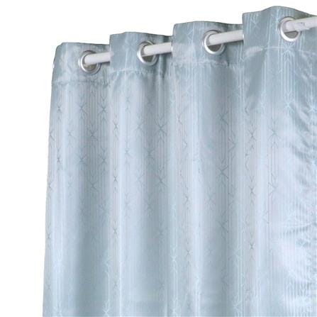 HLS CURTAIN EYELET GAROS UV 135X280CM GRAY