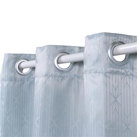 HLS CURTAIN EYELET GAROS UV 135X280CM GRAY