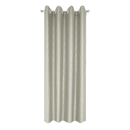 HLS CURTAIN EYELET LARRY UV 140X180 BROWN