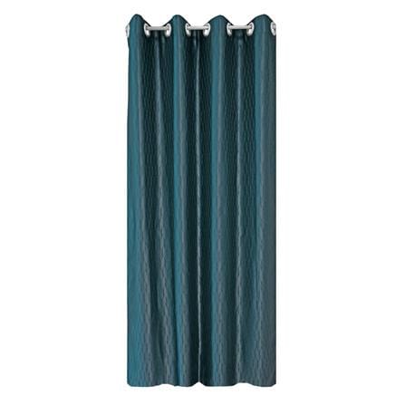 HLS CURTAIN EYELET LARRY UV 140X220CM BLUE