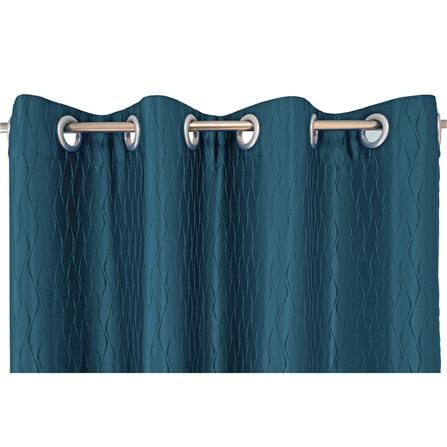 HLS CURTAIN EYELET LARRY UV 140X220CM BLUE