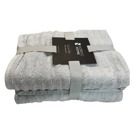 BATH TOWEL NORDIC HOME ELLA LINE  10013841