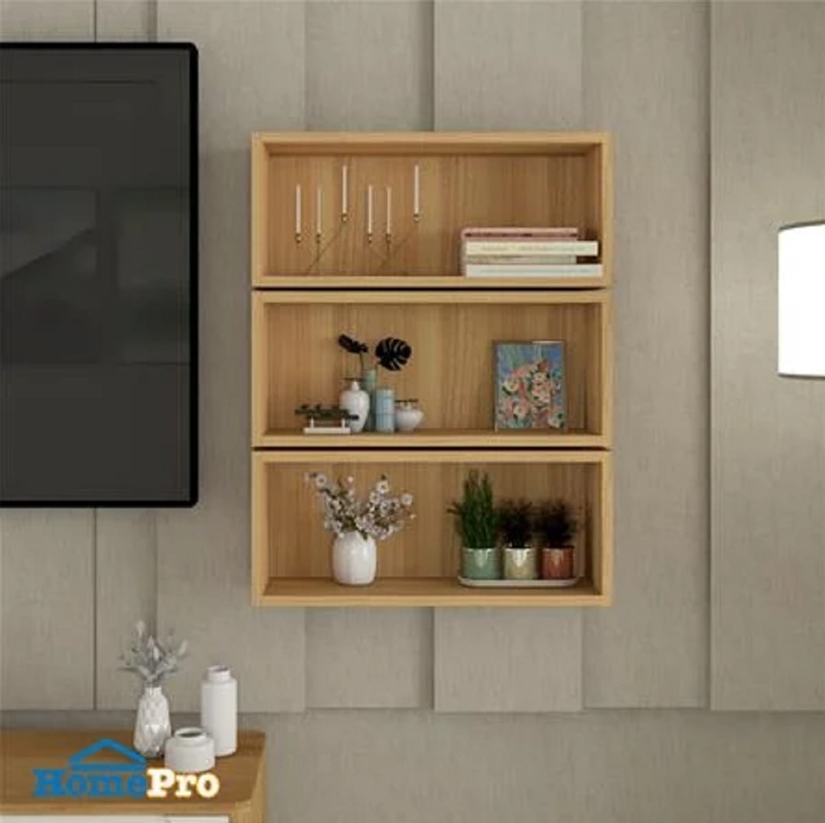 WALL SHELF STACKO METIC 20X20X30CM ROMA