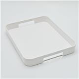 KECH  TRAY STEEL 38x25x5CM KECH WOOD HANDLE W