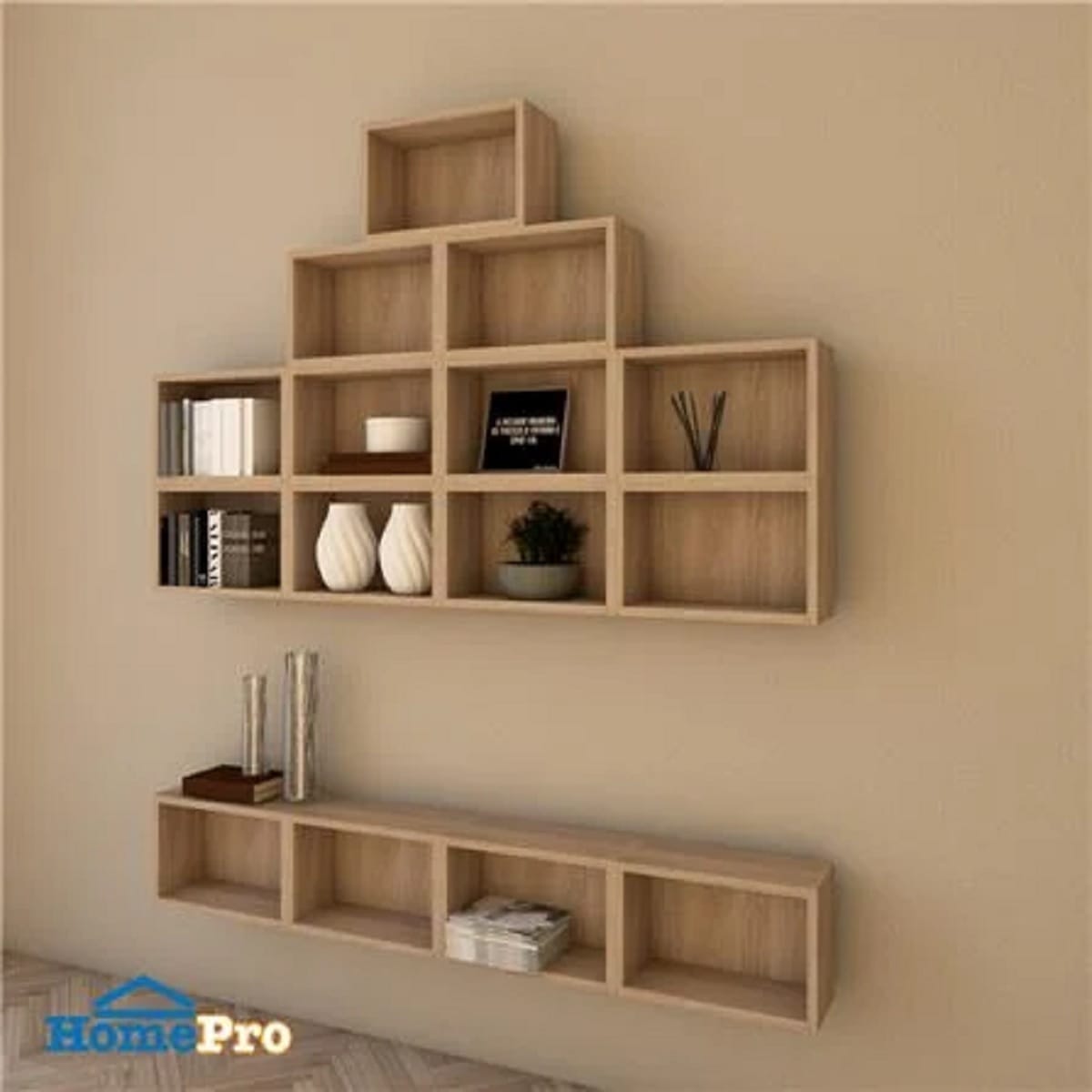 WALL SHELF STACKO METIC 20X20X30CM ROMA