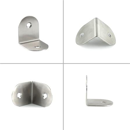 DEXZON ANGLE BRACKET TA-005 SILVER 2PCS EACH