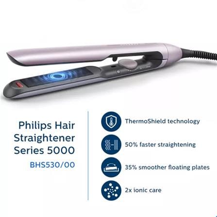 PHILIPS HAIR STRAIGHTENER BHS530/00 1.8METER