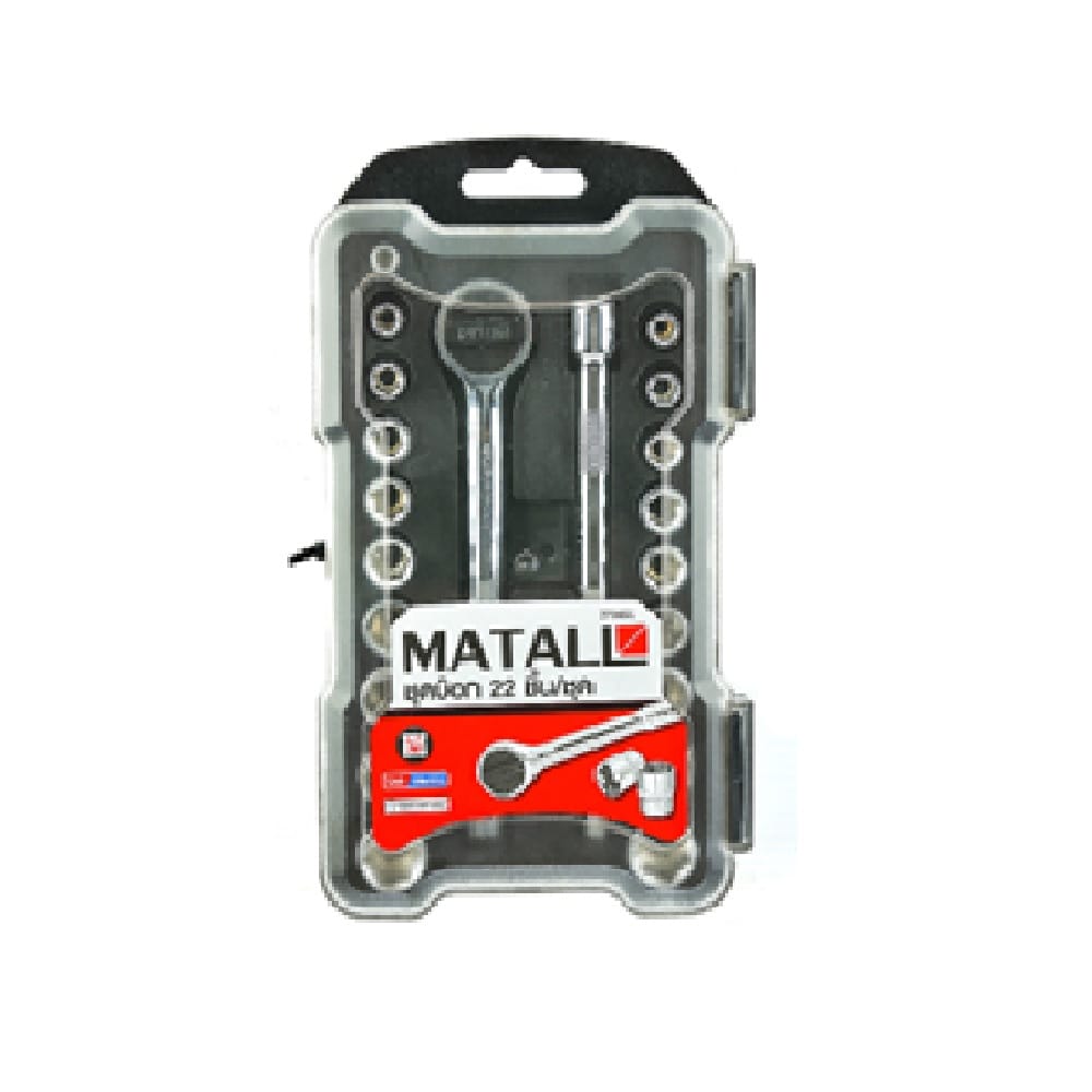 Matall 22EA/Set Socket Set AC333CRV-A