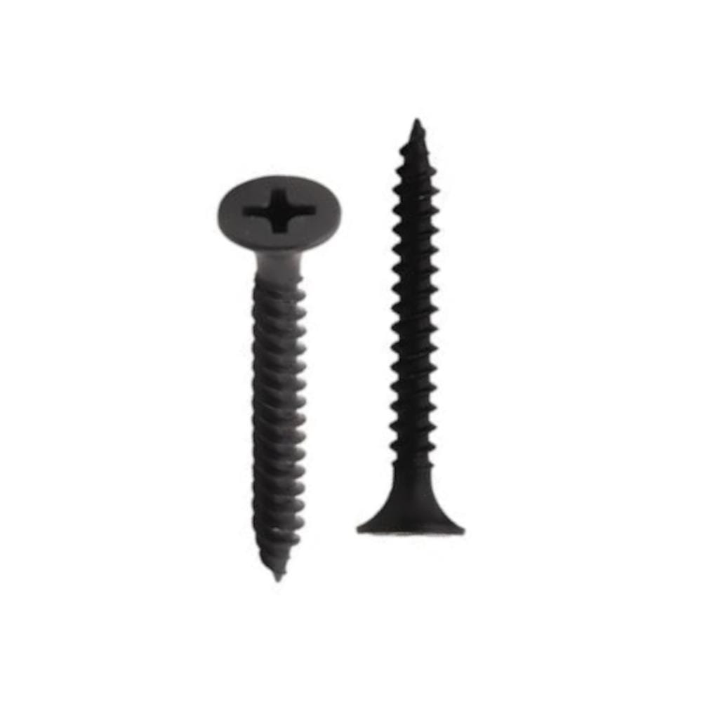 DEXZON TAPPING SCREW 6X1-1/4INCH 20EACH BLACK
