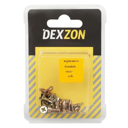 DEXZON TF SELF DRILL SCREW 8X1/2INCH 25EACH