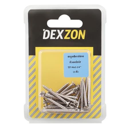 DEXZON SELF TAPPING SCREW TF 6X1-1/4INCH