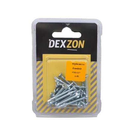DEXZON WOODEN SIDING SELF DRILL SCREW 7X1-1/2INCH 25EACH