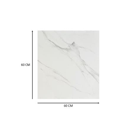 CITIGRES FLOORTILE 60x60CM CARRARA WHITE GRADE A 1.44M2