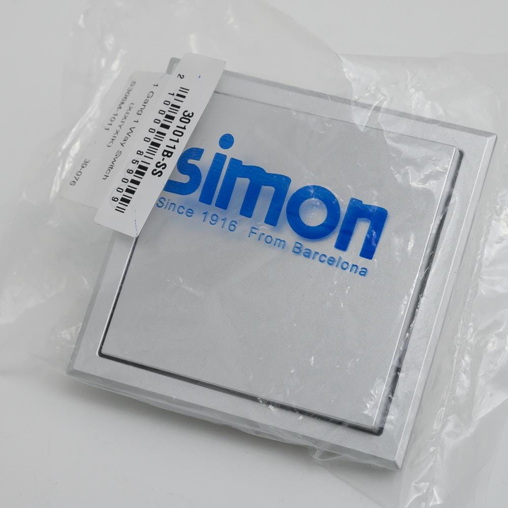 10A 1 GANG 1 WAY SWITCH 301011B SL SIMON