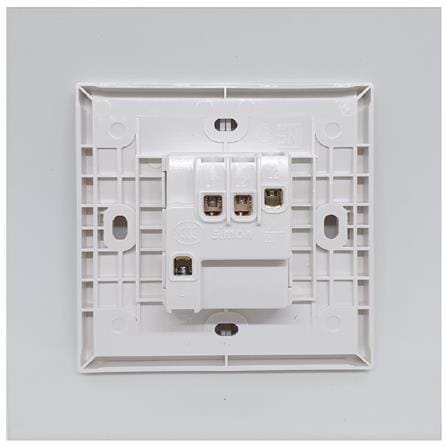 SWITCH 10A 2GANG 1WAY SIMON 301021B WHITE