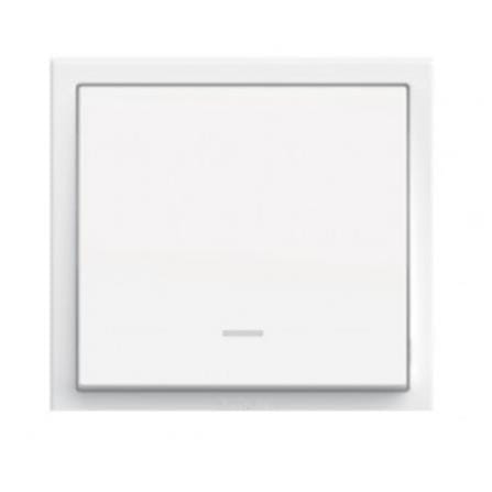 SWITCH 1WAY SIMON 1G1W DP W/LED WH SIMON