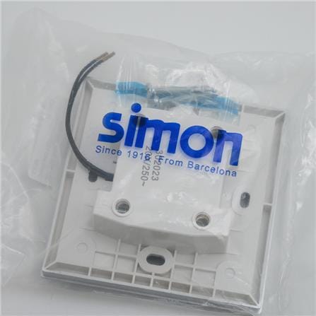 SWITCH 1WAY SIMON 1G1W DP W/LED SL SIMON