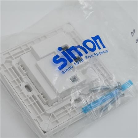 SWITCH UNIVERSAL SIMON UNI SW SCKT WH SIMON