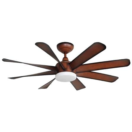 CEILING FAN TROCA V2 8BLADES MAVA ABS BROWN 60"