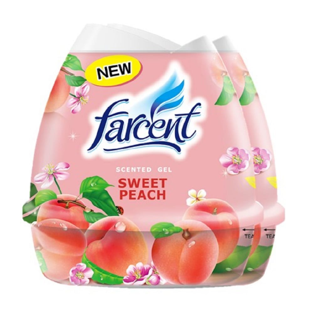 AIR REFRESHER FARCENT SCENTED GEL 200Gx2 AA1253RAE PINK