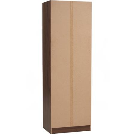 NUHOOM WARDROBE MANDO 2 DOOR WALNUT/BLACK 170/172