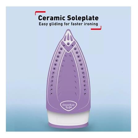 TEFAL STEAM IRON FV1953 1200WATT CERAMIC COATED SOLEPLATE