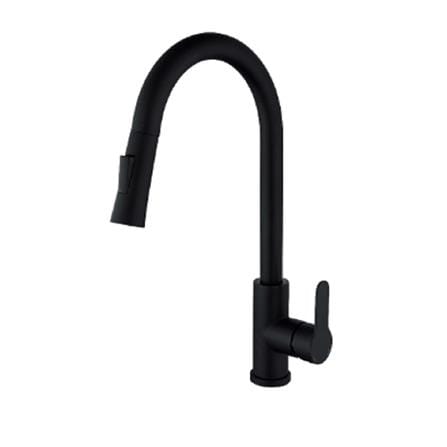 SORENTO SINK FAUCET MIXER P/OUT SRTKT71-SS BLACK H43XW6XD26 CM
