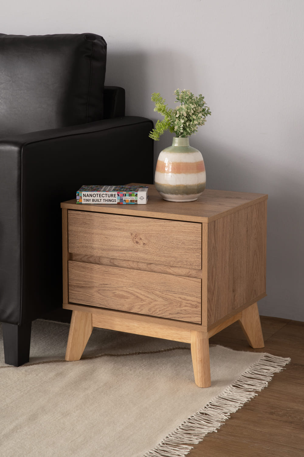 SIDE TABLE HIRADO NUHOOM 102/173 NATURAL