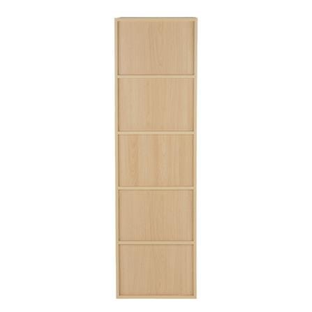 OPEN SHELF 5 TIER OAK