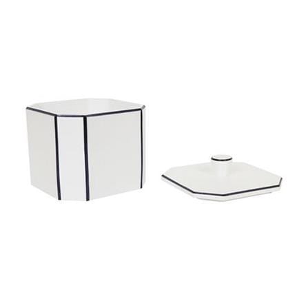 MOYA RESIN COTTON BOX KH043 GREY H9.50XW9.50XD9.50 CM