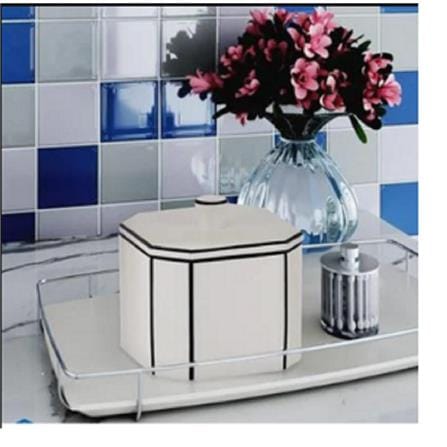 MOYA RESIN COTTON BOX KH043 GREY H9.50XW9.50XD9.50 CM
