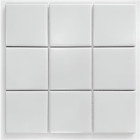 GNG MOSAIC 30X30CM RETRO CLS SQUARA WHITE