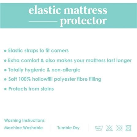NOVELLE ELASTIC MATTRESS PROTECTOR SUPER SINGLE SIZE