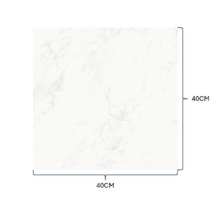 WHITE HORSE FLOORTILE 40X40CM CARRARA WHITE C40071 1.28M2