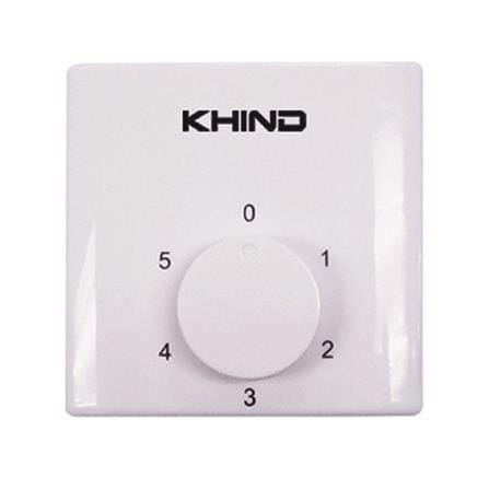 KHIND CEILING FAN CF628 BLACK 3BLADES 60INCH