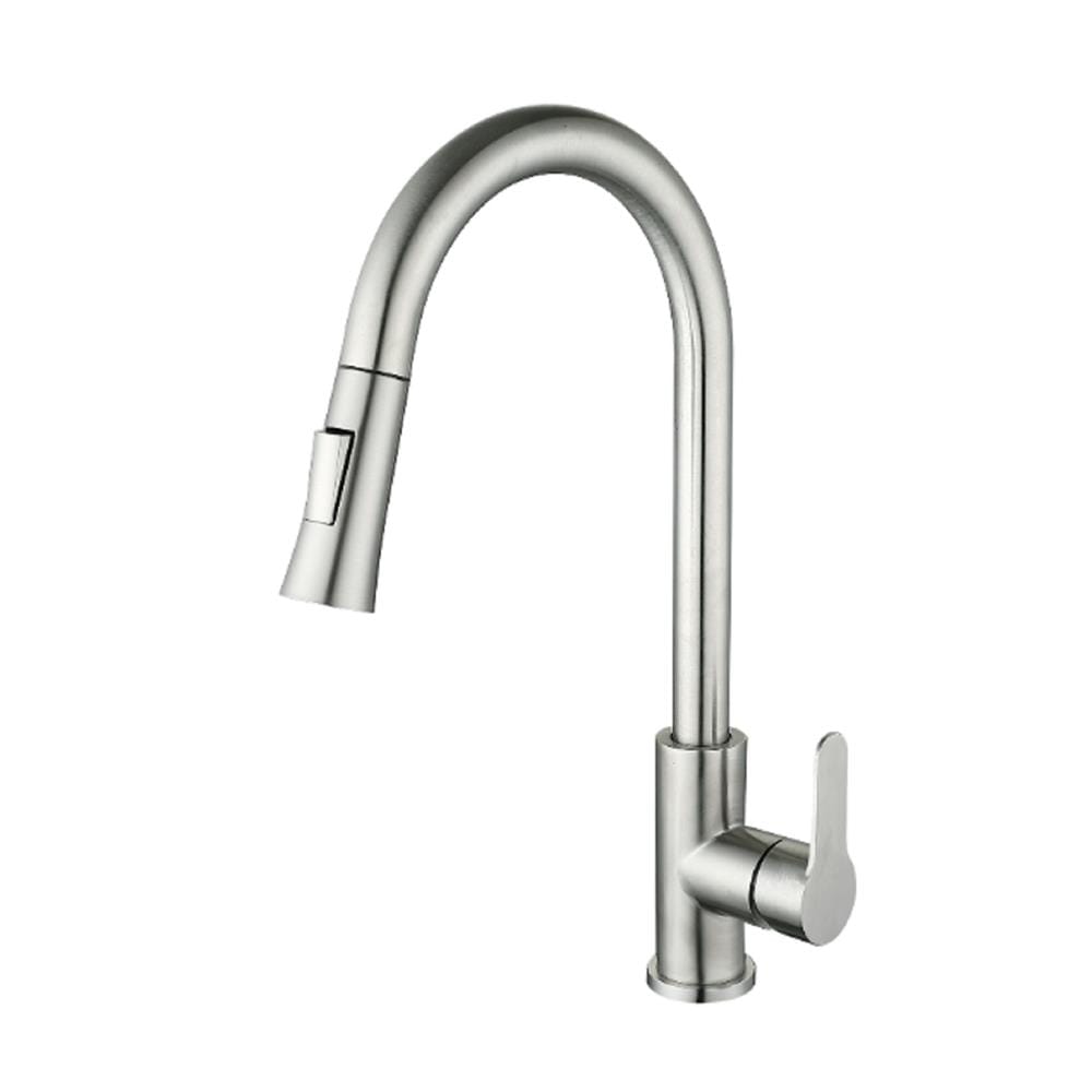 SORENTO PULL OUT SINK FAUCET MIXER SRTKT71-SS H42XW19.50XD12 CM
