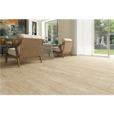 WHITE HORSE FLOORTILE P15X90CM BOSQUE PUMPKIN BEIGE H95005 1.35M2