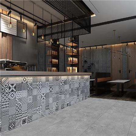 WHITE HORSE FLOORTILE 30X60CM ESTETICO MIX PEPPER 1.44M2