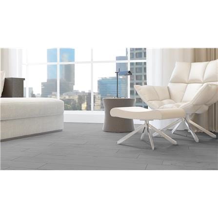 WHITE HORSE FLOORTILE PORCELAIN 15X90CM EXQUISITO PEPPER GREY H95009 1.08M2