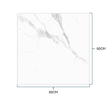WHITE HORSE FLOORTILE STATUARIO WHITE 60X60CM H60010P 1.44M2