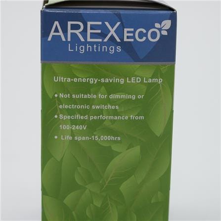 LED A60 ECO 8W 6500K E27 LEDE8D27 AREX