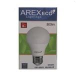 LED A60 ECO 8W 3000K E27 LEDE8Y27 AREX
