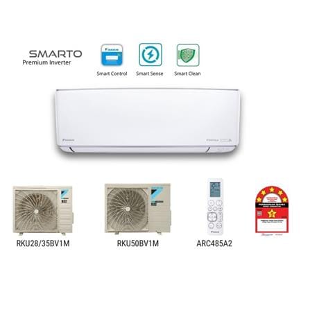 DAIKIN PREMIUM INVERTER AIR CONDITIONER FTKH28BV1MF/RKU28BV1M 1HP
